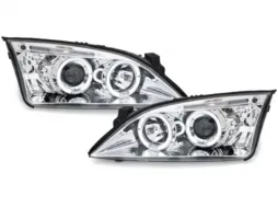 image-53-Prednja svijetla prikladna za Ford Mondeo (09.2000-05.2007) Angel Eyes Chrome