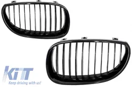 image-74-Prednje rešetke prikladne za BMW serije 5 E60 (2003-2009) Piano crna