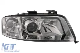 image-31-Prednje svijetlo pogodno za Audi A6 4B C5 (2001-2004) Limo Avant Chrome DESNO