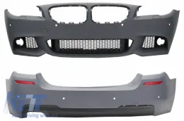 image-69-Prednji Branik bez Svijetla za maglu/maglenke sa stražnjim Branik pogodan za BMW serije 5 F10 (2011-2014) M-Technik Dizjan