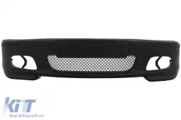 image-1-Prednji Branik prikladan za BMW Serije 3 E46 Sedan Touring (1998-2004) M-Technik M-Tech M-Sport Model Bez svjetala za maglu