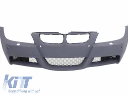 image-63-Prednji Branik prikladan za BMW serije 3 E90 E91 Sedan Touring (2004-2008) s PDC rupama i SRA