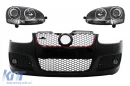 image-18-Prednji Branik prikladan za VW Golf V 5 MK5 (2003-2007) GTI Dizjan s ksenonskim Prednja svijetla