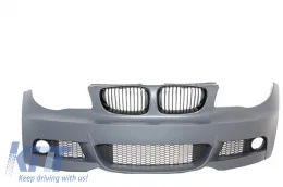 image-25-Prednji Branik s bubrežastim rešetkama pogodan za BMW Maske E81/E82 E87/E88 (2004-2011) M-tech M-Technik Dizjan