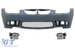 image-29-Prednji Branik s projektorima za Svijetlo za maglu /maglenka prikladan za BMW serije 3 E92 Kupe E93 Kabrio (2006-2009) M3 izgled s PDC-om