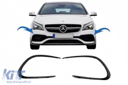 image-54-Preklopi prednjeg branika Bočne peraje Branik prikladne za Mercedes CLA W117 C117 X117 (2016-2018) sa Sport Branik Piano crna Edition