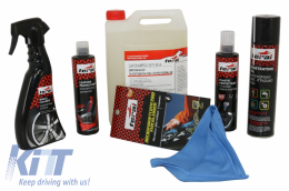 Premium Car Motorbikes Kit Cleaning / Maintenance Auto / Moto Interior - Exterior - COCPIE