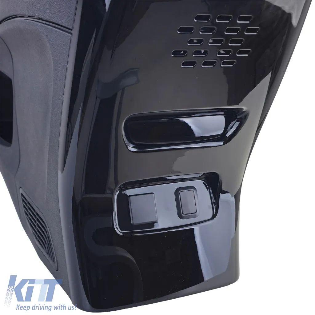 Premium center console black for Mercedes V-Class W447 automatic 14-23