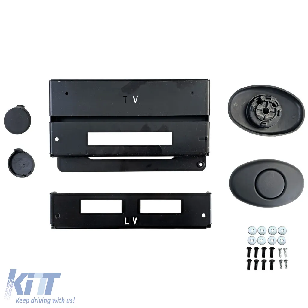 Premium center console black for Mercedes V-Class W447 automatic 14-23