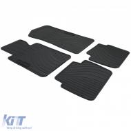 Prémium gumi autószőnyeg szett fekete BMW E46 Sedan Touring 98-05-image-6191233
