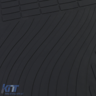Prémium gumi autószőnyeg szett fekete BMW E46 Sedan Touring 98-05-image-6191235