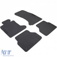 Prémium gumi autószőnyeg szett fekete BMW 5-ös E60 E61 03-10-image-6196572