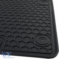 Prémium gumi autószőnyeg szett fekete Fiat 500 500C 2007-2022-image-6192137