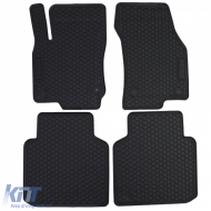 Prémium gumi autószőnyeg szett fekete Skoda Kodiaq 2017-2023-image-6193889