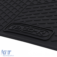 Prémium gumi autószőnyeg szett fekete VW Up Skoda Citigo Seat Mii 2011-tő-image-6195390