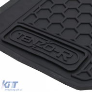 Prémium gumi autószőnyeg szett fekete Mitsubishi Outlander 12-15-image-6191793