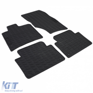 Prémium gumiszőnyeg garnitúra fekete VW Touareg II Type 7P 2010-2018-image-6210239