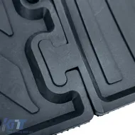 Premium Gummifußmatten-Set 4-teilig geeignet für VW Bus Transporter T6.1 ab 2019-image-6207665