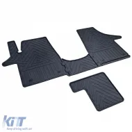 Premium Gummifußmatten-Set, 4-teilig, geeignet für VW T5 T6 Bus Transporter 2003-2019-image-6210666
