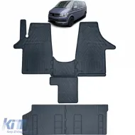 image-34-Premium Gummifußmatten-Set, 6-teilig, geeignet für VW Bus T5 T6 2003-2019