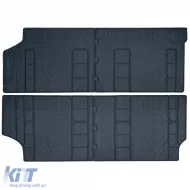 Premium Gummifußmatten-Set, 8-teilig, geeignet für VW T6.1 Multivan ab Baujahr 2019-image-6202749