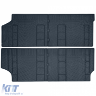 Premium Gummifußmatten-Set, 8-teilig, geeignet für VW Bus T5 T6 2003-2019-image-6208868