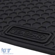 Premium Gummifußmatten Set für Auto Schwarz geeignet für Leon + Golf 7 + Audi A3 8V ab 12-image-6193893
