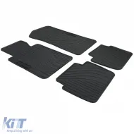 Premium Gummifußmatten-Set in Schwarz geeignet für BMW E46 Sedan Touring 98-05-image-6191233