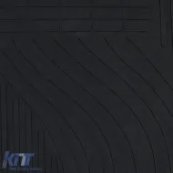 Premium Gummifußmatten-Set in Schwarz, geeignet für BMW X5 E53 2000-2006-image-6195345
