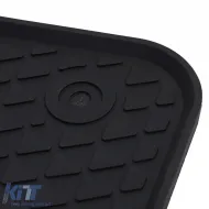 Premium Gummifußmatten-Set in Schwarz geeignet für VW Up, Skoda Citigo, Seat Mii ab 11-image-6195391