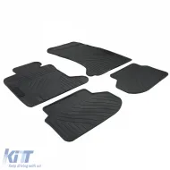 Premium Gummifußmatten Set Schwarz für BMW 5er F10 Limousine F11 Touring-image-6200776