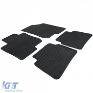 Premium Gummifußmatten Set Schwarz für Hyundai i30 GD 11-16-image-6196589