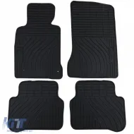 Premium Gummifußmatten Set Schwarz für Mercedes C-Class W204 S204 11-14-image-6201042