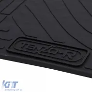 Premium Gummifußmatten Set Schwarz für Mercedes GLE W166 2015-2018-image-6202535