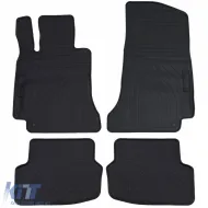 Premium Gummifußmatten Set Schwarz für Mercedes C Coupe C205 2015-2018-image-6204791