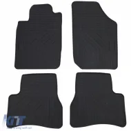 Premium Gummifußmatten Set Schwarz für Peugeot 206 98-09-image-6199527