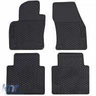Premium Gummifußmatten Set Schwarz für VW Tiguan II 2016-2020-image-6199545