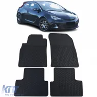 image-13-Premium Gummifußmatten Set Schwarz geeignet für Opel Astra J 2009-2015