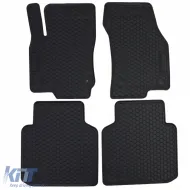 Premium Gummifußmatten Set Schwarz geeignet für Skoda Kodiaq 2017-2023-image-6193889