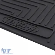 Premium Gummifußmatten Set Schwarz geeignet für Hyundai Santa Fe CM 06-12-image-6195399