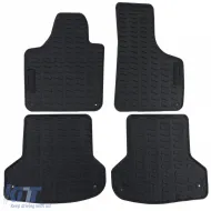 Premium Gummifußmatten Set Schwarz geeignet für Audi A3 8P 2003-2013-image-6196420