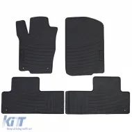Premium Gummifußmatten Set Schwarz geeignet für Mercedes M-Class ML W164 2005-2011-image-6196430