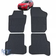 image-57-Premium Gummifußmatten Set Schwarz geeignet für Seat Ibiza 4 6J 6P ab 08