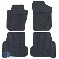 Premium Gummifußmatten Set Schwarz geeignet für Seat Ibiza 4 6J 6P ab 08-image-6196441