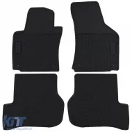Premium Gummifußmatten Set Schwarz geeignet für Skoda Octavia 1Z3 1Z5 04-13-image-6197434