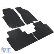 Premium Gummifußmatten Set Schwarz geeignet für Kia Sportage JE KM 04-10-image-6199316