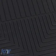 Premium Gummifußmatten Set Schwarz geeignet für Kia Sportage JE KM 04-10-image-6199317