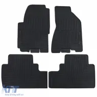 Premium Gummifußmatten Set Schwarz geeignet für Kia Sportage JE KM 04-10-image-6199322