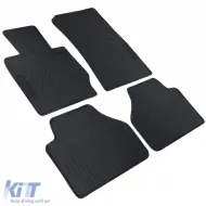 Premium Gummifußmatten Set Schwarz geeignet für BMW X4 F26 13-18-image-6200785