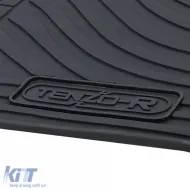 Premium Gummifußmatten Set Schwarz geeignet für Mercedes E-Class W211 S211 02-09-image-6200794
